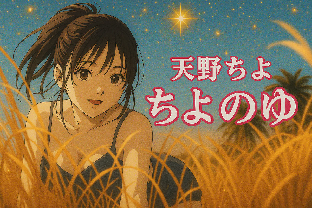天野ちよ『ちよのゆ』DVDジャケット画像。浴衣や水着で温泉宿を舞台にHカップの魅力を披露するシーンが特徴。