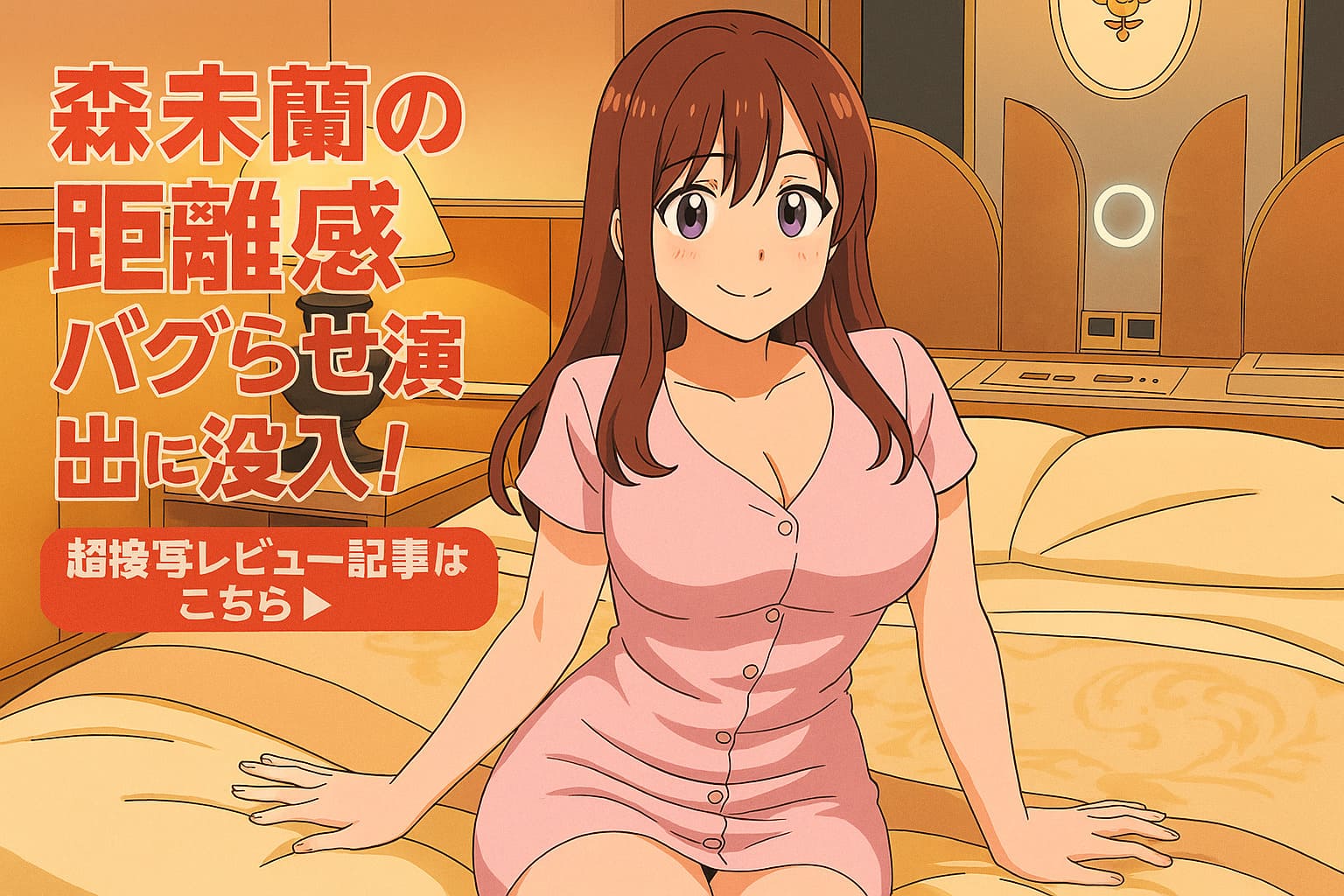 森未蘭が出演するイメージ作品『ボクの彼女のバグった距離感』の接写演出と口コミを紹介する特集記事